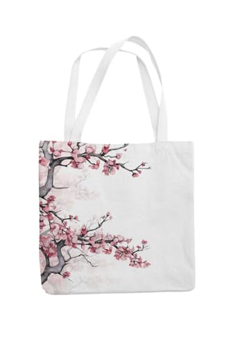 Art to Doors | Sakura Dreams | Tote Bags | Shopping Bag For Grocery | Aesthetic Carry Bag | Tote Bag for Shopping, Travel, office & beach bags for women