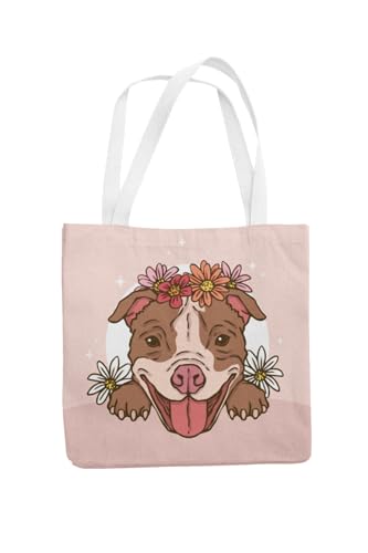 Art to Doors | Cute Dog | Tote Bags | Shopping Bag For Grocery | Aesthetic Carry Bag | Tote Bag for Shopping, Travel, office & beach bags for women