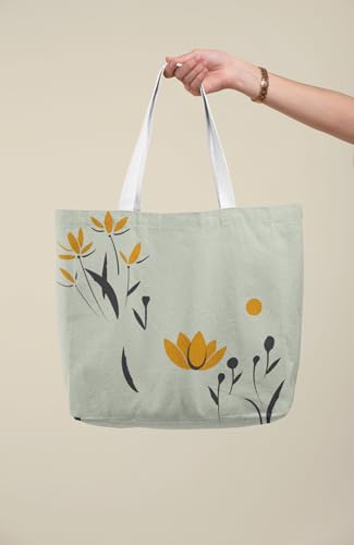 Art to Doors | Wild BeautyGrace | Tote Bags | Shopping Bag For Grocery | Aesthetic Carry Bag | Tote Bag for Shopping, Travel, office & beach bags for women