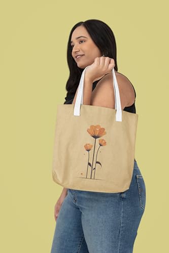 Art to Doors | Autumnal Grace | Tote Bags | Shopping Bag For Grocery | Aesthetic Carry Bag | Tote Bag for Shopping, Travel, office & beach bags for women