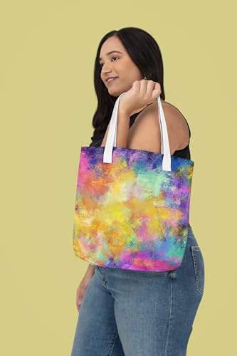 Art to Doors | Tie-Dye | Tote Bags | Shopping Bag For Grocery | Aesthetic Carry Bag | Tote Bag for Shopping, Travel, office & beach bags for women