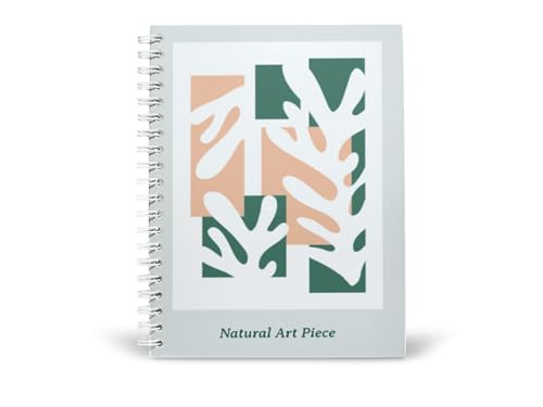 Art to Doors | Natural Art Piece | Spiral Notebooks | A5 Size Paper | 120 Pages | 70 GSM Paper | Attractive Cover Designs