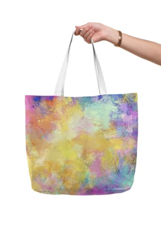 Art to Doors | Tie-Dye | Tote Bags | Shopping Bag For Grocery | Aesthetic Carry Bag | Tote Bag for Shopping, Travel, office & beach bags for women