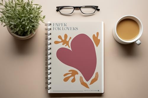 Art to Doors | Paper For Lovers | Spiral Notebooks | A5 Size Paper | 120 Pages | 70 GSM Paper | Attractive Cover Designs