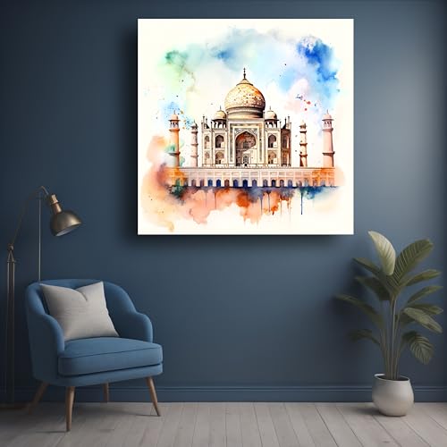 Art to Doors | Marble Majesty | Square | Art Print | Home Decor | Wall Decor | Gifts for Women | Gifts for Men | Canvas Frame |