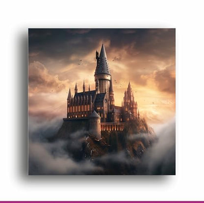 Art to Doors Enchanting Hogwarts: Captivating Canvas Prints