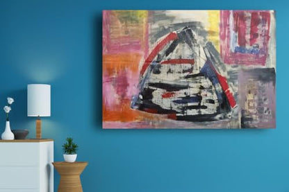 Art to Doors | Space Shuttle | Artist Lovina Cano | Horizontal | Art Print | Home Decor | Wall Decor | Gift Items | Wall Art | Canvas Frame