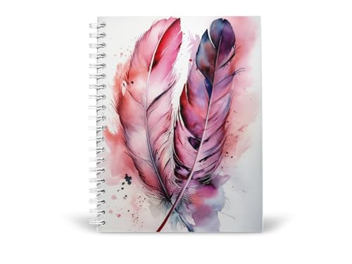 Art to Doors | The Gentle Touch of Art | Spiral Notebooks | A5 Size Paper | 120 Pages | 70 GSM Paper | Attractive Cover Designs