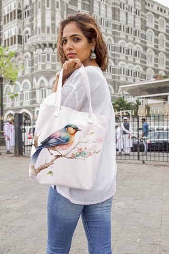 Art to Doors | Ephemeral Elegance | Tote Bags | Shopping Bag For Grocery | Aesthetic Carry Bag | Tote Bag for Shopping, Travel, office & beach bags for women