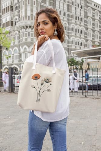 Art to Doors | Summer Sketch | Tote Bags | Shopping Bag For Grocery | Aesthetic Carry Bag | Tote Bag for Shopping, Travel, office & beach bags for women