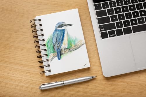 Art to Doors | Bird | Artist Jhankar| Artconnect Studios| Spiral Notebooks | A5 Size Paper | 120 Pages | 70 GSM Paper | Attractive Cover Designs