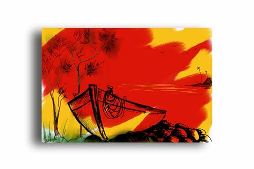 Art to Doors | Imagination Has No Limits | Artist Dipankar Ghorai | Horizontal | Art Prints | Home Decor | Gift Items | Wall Art | Canvas Frame