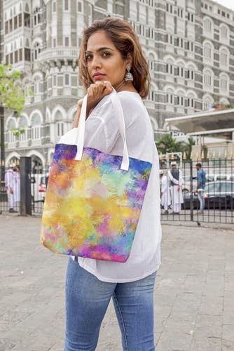 Art to Doors | Tie-Dye | Tote Bags | Shopping Bag For Grocery | Aesthetic Carry Bag | Tote Bag for Shopping, Travel, office & beach bags for women