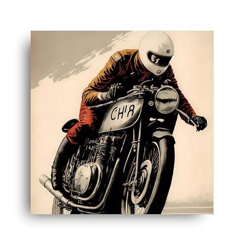 Art to Doors | Classic Ride | Square | Art Print | Home Decor | Wall Decor | Gifts for Women | Gifts for Men | Canvas Frame