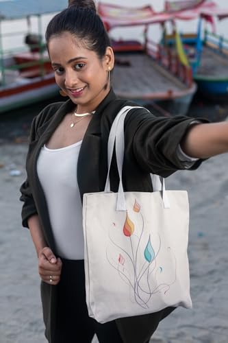 Art to Doors | Emerge | Tote Bags | Shopping Bag For Grocery | Aesthetic Carry Bag | Tote Bag for Shopping, Travel, office & beach bags for women