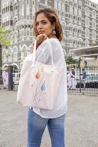 Art to Doors | Emerge | Tote Bags | Shopping Bag For Grocery | Aesthetic Carry Bag | Tote Bag for Shopping, Travel, office & beach bags for women