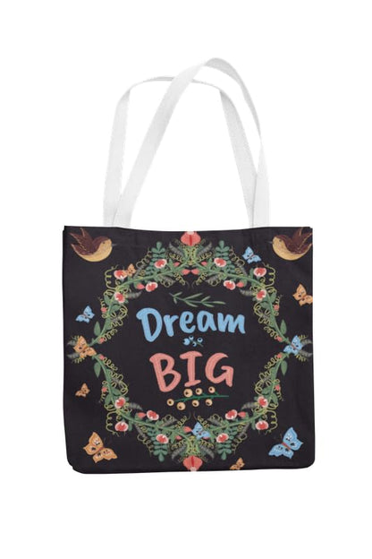 Art to Doors | Dream Big | Tote Bags | Shopping Bag For Grocery | Aesthetic Carry Bag | Tote Bag for Shopping, Travel, office & beach bags for women