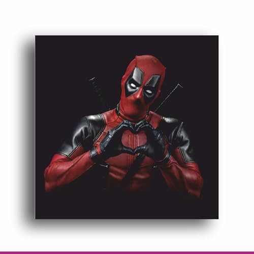 Trending Deadpool: Merc with a Mouth Illustrated - Unleash the Antihero's Chaos in Style! | Personalized Gift For Anniversary, Birthday, Wedding, Home Decor