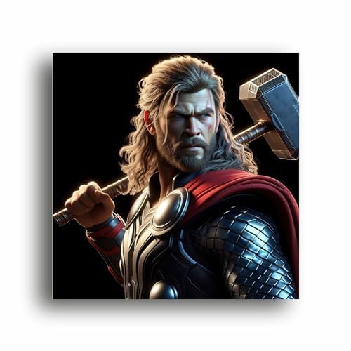 Art to Doors Dynamic Thor: Heroic Canvas Prints