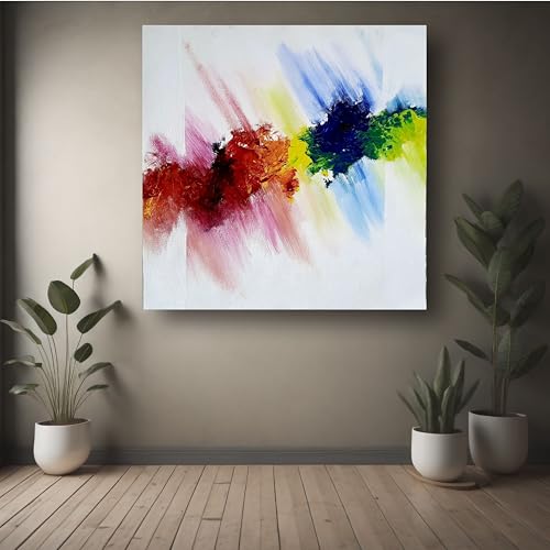 Art to Doors | Splash | Artist Nandita Venkatraman | Square | Art Print | Home Decor | Wall Decor | Gifts for Women | Gifts for Men | Wall Art | Canvas Frame