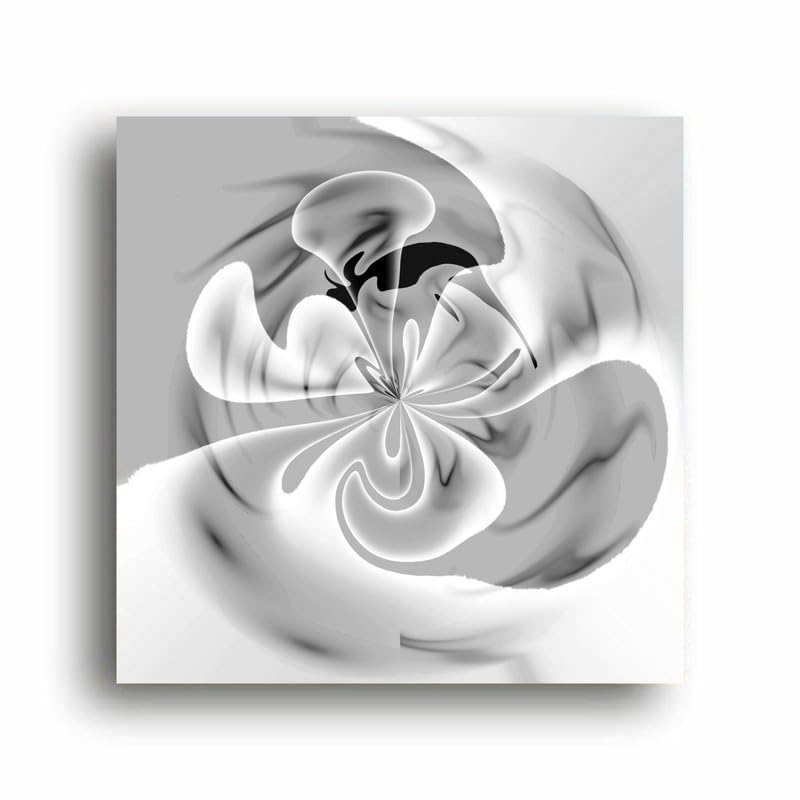 Art to Doors | White Tranquility | Artist Filomina Pawar | Square | Art Print | Home Decor | Wall Decor | Gifts for Women | Gifts for Men | Wall Art