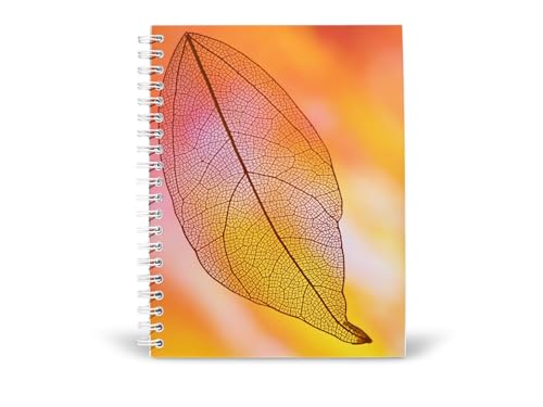 Art to Doors | Nature's Lace | Spiral Notebooks | A5 Size Paper | 120 Pages | 70 GSM Paper | Attractive Cover Designs