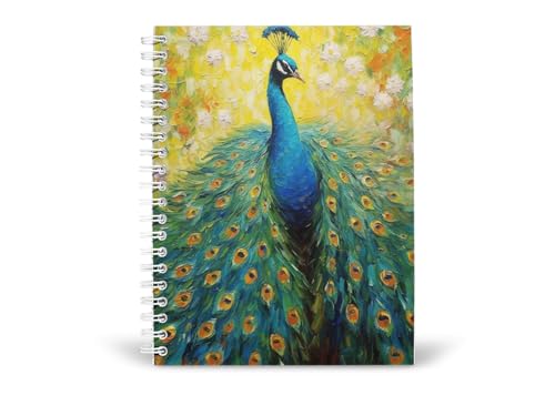 Art to Doors | Opulent MajestyUp | Spiral Notebooks | A5 Size Paper | 120 Pages | 70 GSM Paper | Attractive Cover Designs