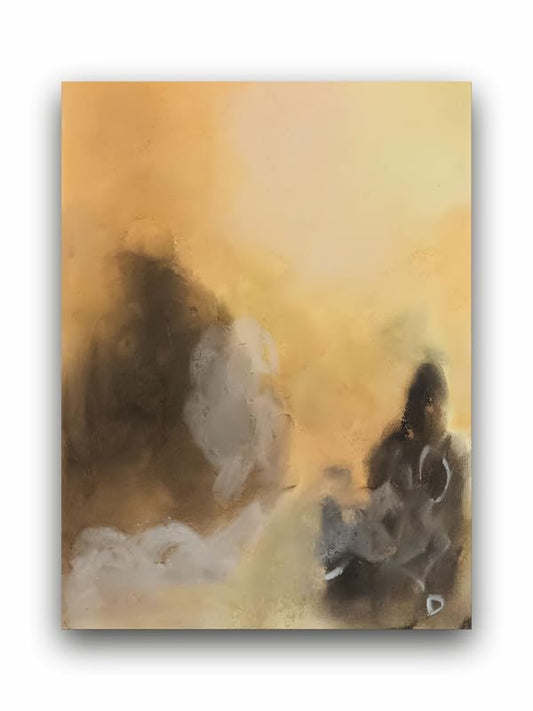 Art to Doors| Smoke & Light | Artist Debranjani Basu | Rectangle | Art Print | Home Decor | Wall Decor | Gift Items | Canvas Frame