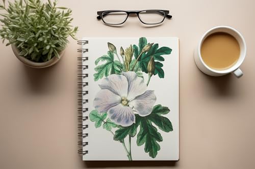 Art to Doors | Gentle Beauty | Spiral Notebooks | A5 Size Paper | 120 Pages | 70 GSM Paper | Attractive Cover Designs