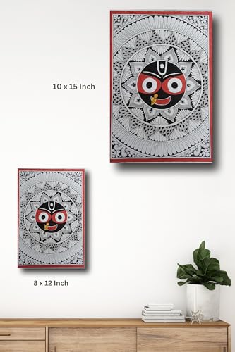 Art to Doors | Jai Jagannath | Artist Anjali Shrivastava | Vertical | Art Prints | Home Decor | Wall Art | Gift Items | Canvas Frame