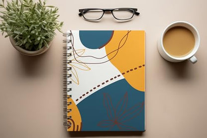 Art to Doors | Dynamic Design | Spiral Notebooks | A5 Size Paper | 120 Pages | 70 GSM Paper | Attractive Cover Designs