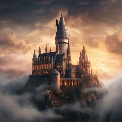 Art to Doors Enchanting Hogwarts: Captivating Canvas Prints