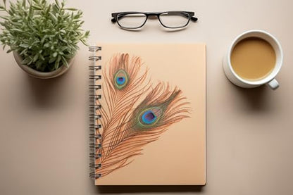 Art to Doors | Regal Radiance | Spiral Notebooks | A5 Size Paper | 120 Pages | 70 GSM Paper | Attractive Cover Designs