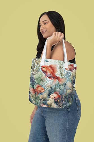 Art to Doors | Liquid Bloom | Tote Bags | Shopping Bag For Grocery | Aesthetic Carry Bag | Tote Bag for Shopping, Travel, office & beach bags for women|