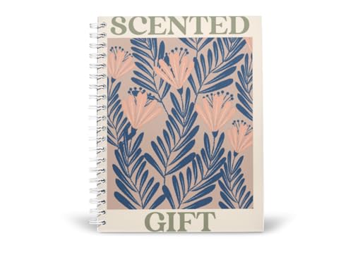 Art to Doors | Scented Gift | Spiral Notebooks | A5 Size Paper | 120 Pages | 70 GSM Paper | Attractive Cover Designs