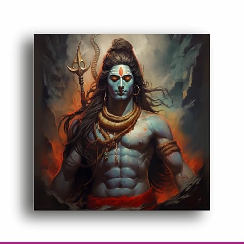 Art to Doors Divine Majesty: Shiva's Grace Illustrated