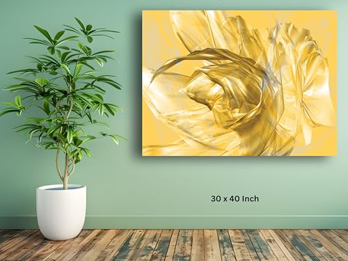 Art to Doors | Golden Folds | Artist Filomina Pawar | Horizontal | Art Print | Home Decor | Wall Decor | Gift Items | Wall Art