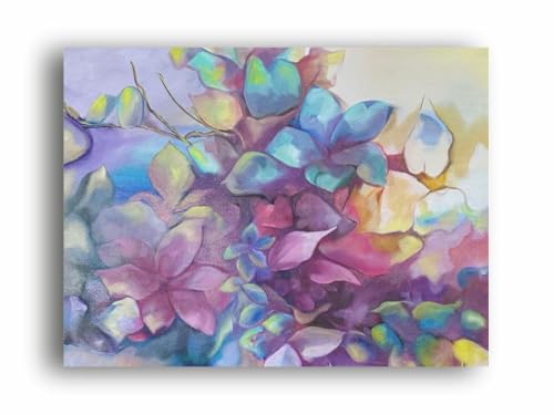 Art to Doors| Floral Bloom | Artist Shruti Sood | Rectangle | Art Print | Home Decor | Wall Decor | Gift Items | Canvas Frame