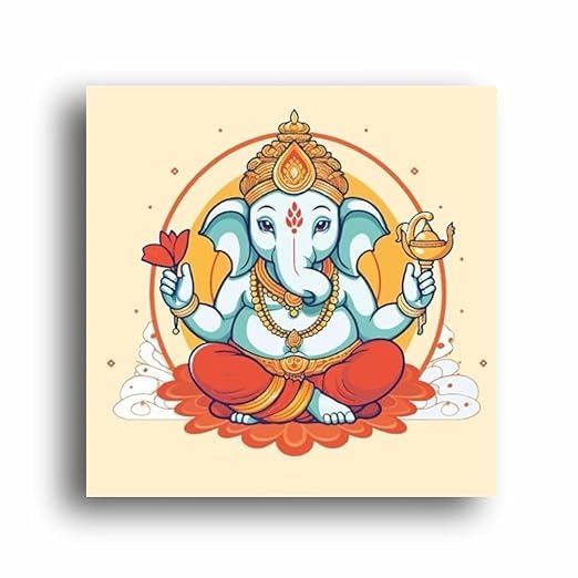 Art to Doors Divine Impressions: Ganpati Canvas Prints