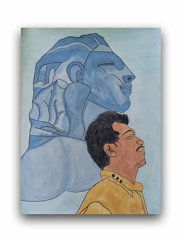 Art to Doors | Shiva Shiva | Artist Lovina Cano | Vertical | Art Prints | Home Decor | Wall Art | Gift Items | Canvas Frame