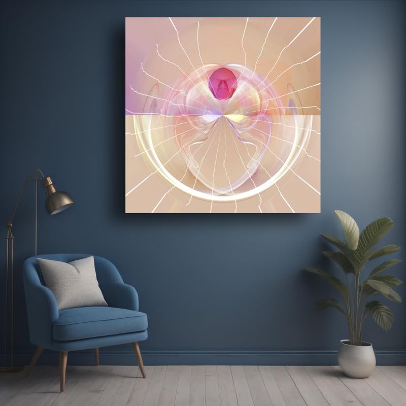 Art to Doors | Aura | Artist Filomina Pawar | Square | Art Print | Home Decor | Wall Decor | Gifts for Women | Gifts for Men | Wall Art | Canvas Frames