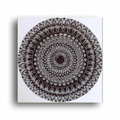 Art to Doors | Healing Mandala | Square | Artist Reddy Jahnavi | Home Decor | Wall Art | Gifts for Women | Gifts for Men | Canvas Frame