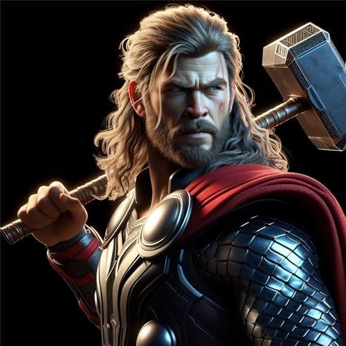 Art to Doors Dynamic Thor: Heroic Canvas Prints