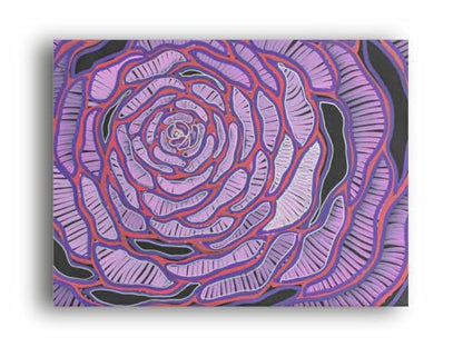 Art to Doors| Infinite Bloom | Artist Shunyamundi | Rectangle | Art Print | Home Decor | Wall Decor | Gift Items | Canvas Frame