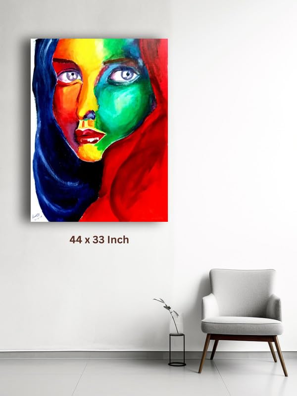 Art to Doors | The Excuisite Lady | Artist Nandita Venkatraman | Vertical | Art Prints | Home Decor | Wall Decor | Gift Items | Wall Art