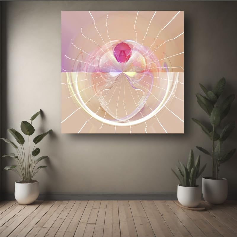 Art to Doors | Aura | Artist Filomina Pawar | Square | Art Print | Home Decor | Wall Decor | Gifts for Women | Gifts for Men | Wall Art | Canvas Frames