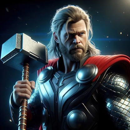 Art to Doors Marvel at Mighty Thor: Stunning Canvas Prints