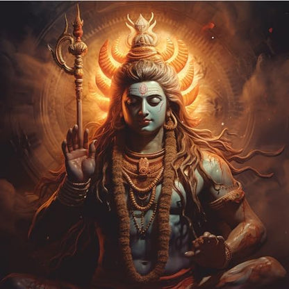 Art to Doors Divine Majesty: Lord Shiva Illustrations