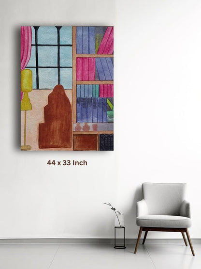 Art to Doors | Study Room | Artist Lovina Cano | Vertical | Art Prints | Home Decor | Wall Decor | Gift Items | Wall Art