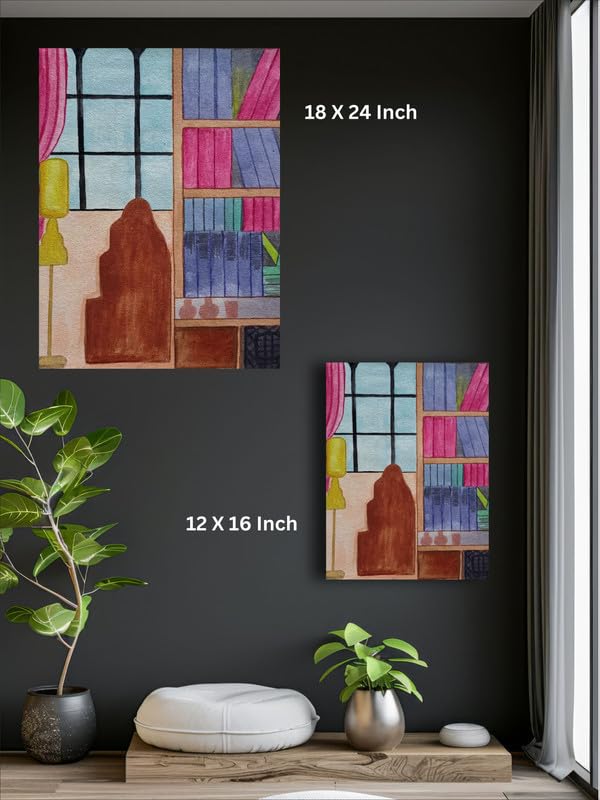 Art to Doors | Study Room | Artist Lovina Cano | Vertical | Art Prints | Home Decor | Wall Decor | Gift Items | Wall Art